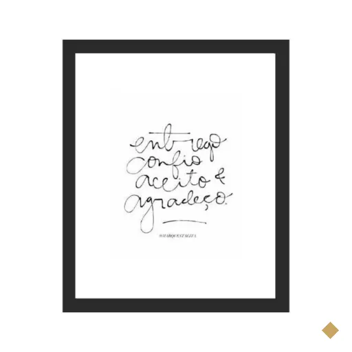 Quadro para casa fé Deus oração
