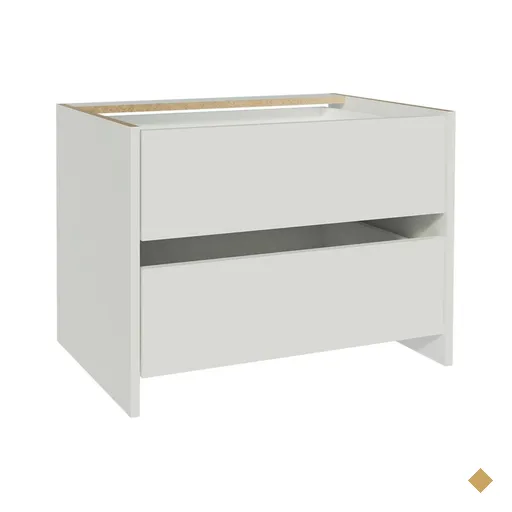 Gaveteiro Madesa com 2 Gavetas para Guarda-Roupa