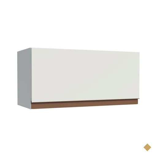Armário de Cozinha Aéreo 70 cm 1 Porta Branco Reims Madesa