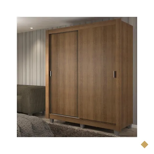 Guarda - Roupa de Solteiro Madesa Dallas Plus 2 Portas de Correr 4 Gavetas com…