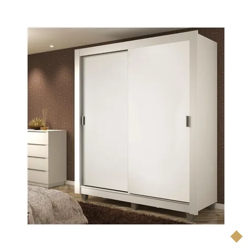 Guarda-Roupa Solteiro Madesa Dallas Plus 2 Portas de Correr com 4 Gavetas com…