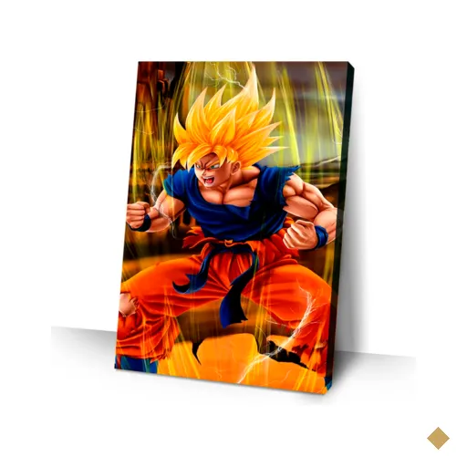 Quadro Canvas Decorativo 60x40cm Dragon Ball 03