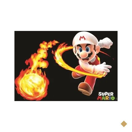 Placa quadro decorativo A3 - 30 x 42 Super Mario