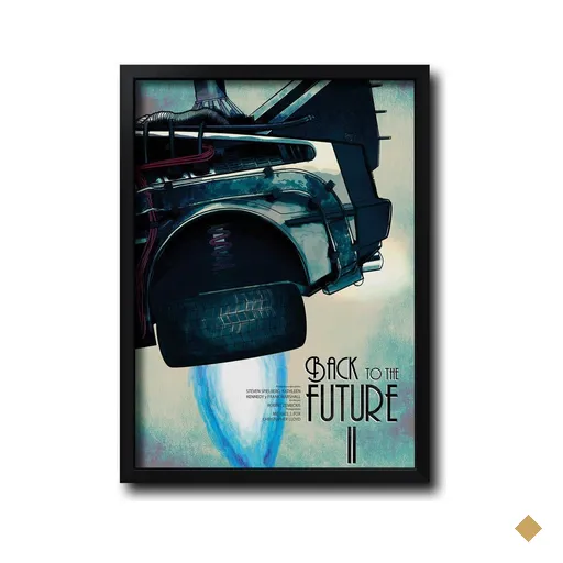 Quadro Back To The Future 2 - 20X28 Cm
