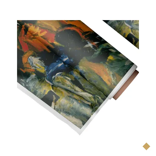 Quadro Decorativo Grace Hartigan The Persian Jacket:Médio 53x44cm/Somente Tela