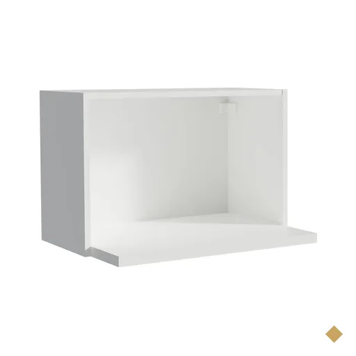 Armário Aéreo Madesa Glamy 60 cm com Nicho para Forno - Branco