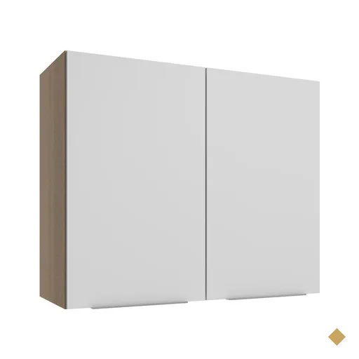 Armário Aéreo Madesa Stella 80 cm 2 Portas
