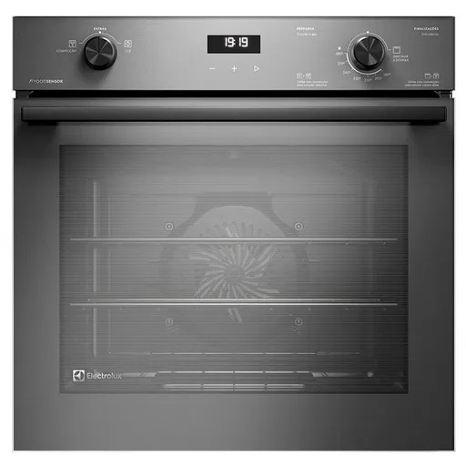Forno a Gás de Embutir Electrolux Efficient com 80 Litros de Capacidade, Grill…