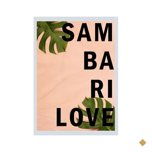 Quadro Sambarilove Wood Print wood-109