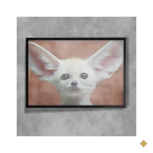 Quadro Decorativo Animais 45 - Cachorrinho-34x49Cm