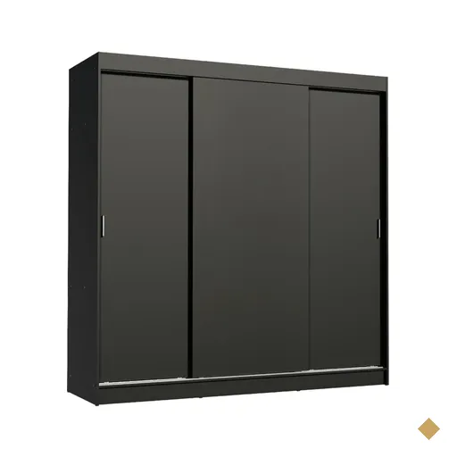Guarda-Roupa Casal Madesa Reno 3 Portas de Correr