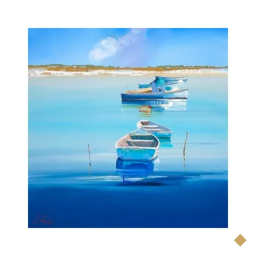 River Moorings Canaleta 80x80cm Tabaco