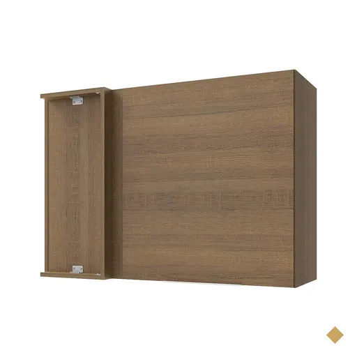 Armário Aéreo de Canto Madesa Stella 1 Porta