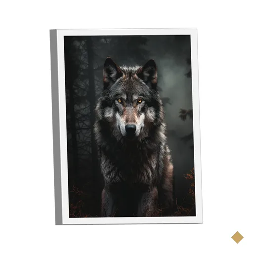 Quadro Strong Wolf -- BR ARTES