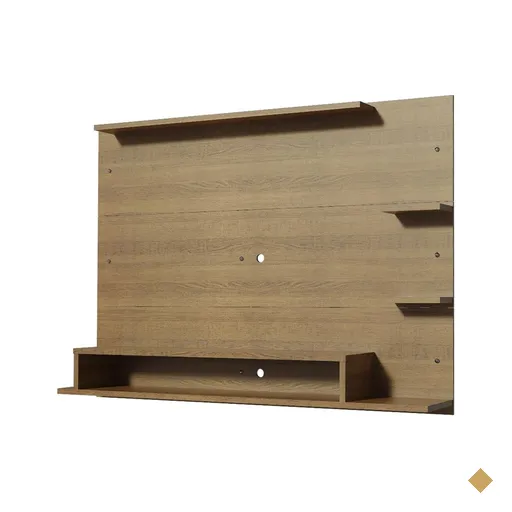 Painel para TV até 60 Polegadas Madesa Alfa - Rustic
