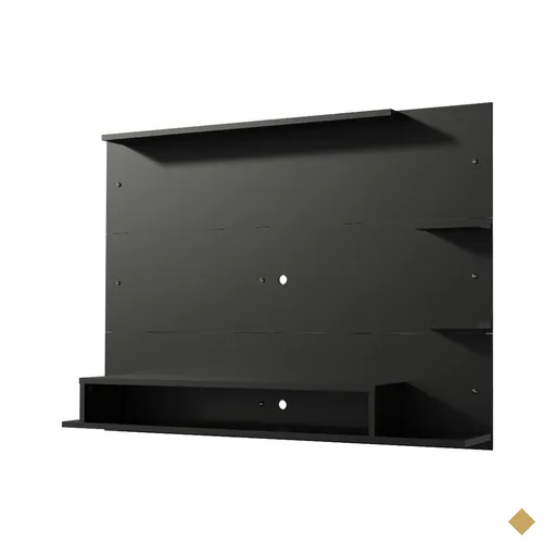Painel para TV até 60 Polegadas Madesa Alfa - Preto