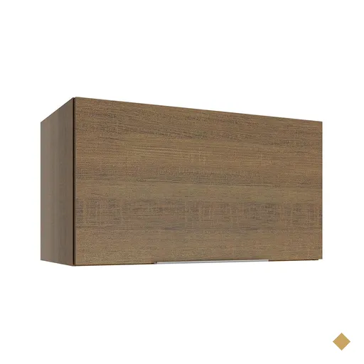 Armário Aéreo Madesa Stella 60 cm 1 Porta Basculante - Rustic