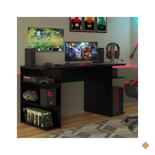 Mesa Gamer Madesa 9409 - Preto