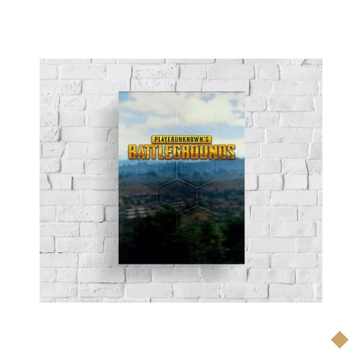 Quadro Poster MDF Playerunknown's Battlegrounds Pubg04