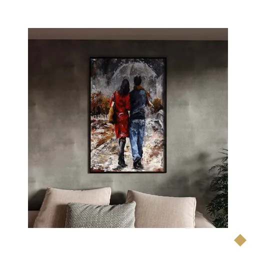 Quadro Decorativo Tela Canvas Conceito Emerico-toth com Moldura Preto - 100x70…