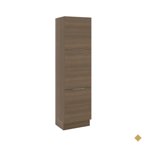 Paneleiro Madesa Stella 60 cm 3 Portas - Rustic