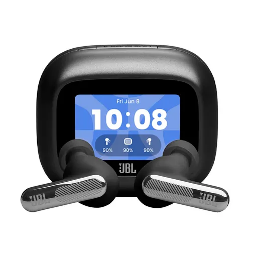 Fone de Ouvido Intra-auricular JBL Live Beam 4 Preto com Proteção IP55, Smart…