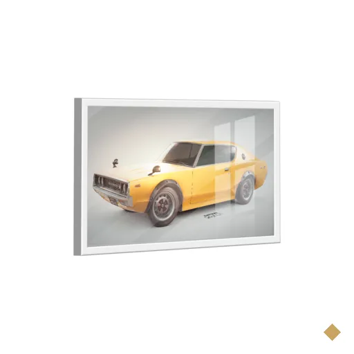 Quadro Dustin 240k GT Amarelo -- BR ARTES