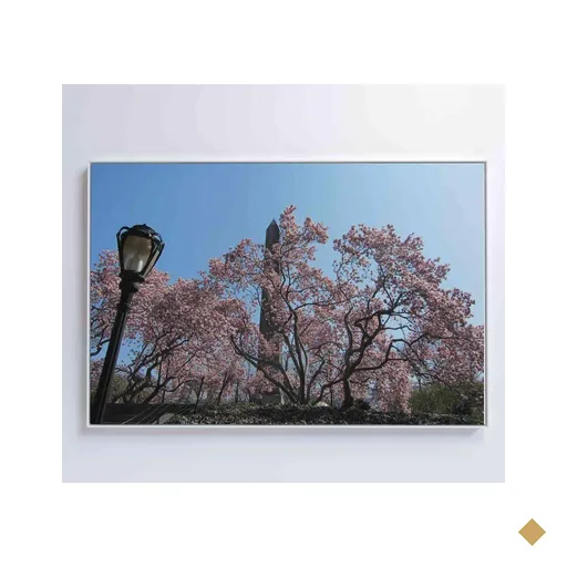 Quadro árvore Cerejeira 2 90x60 Cm Tecido Canvas