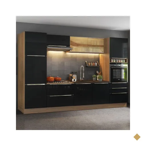 Cozinha Completa Madesa Lux com Armário e Balcão