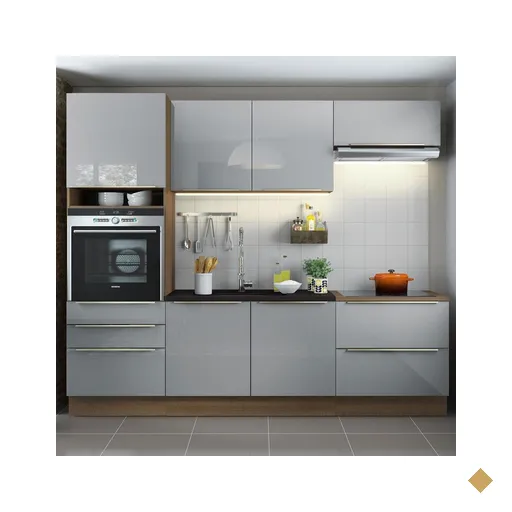 Cozinha Completa Madesa Lux com Armário e Balcão 6 Portas 5 Gavetas