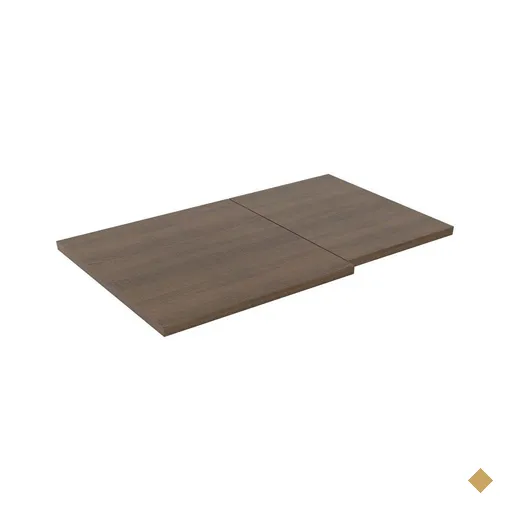 Tampo para Balcão de Canto Lux de 64 x 102 cm Madesa - Rustic