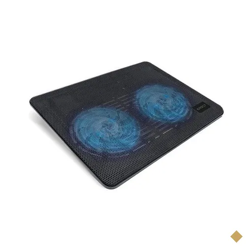 Base para notebook com 2 coolers, LC2, Ergo - CX 1 UN