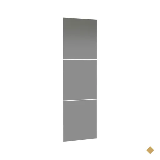 Kit Madesa com 3 Espelhos de 64,4 x 58,5 cm para Guarda-Roupa