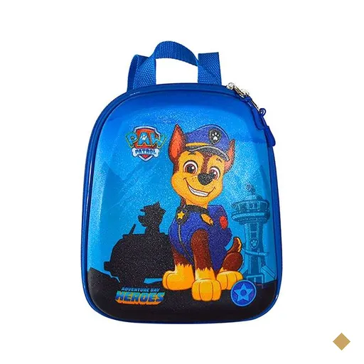 Mochila EVA Infantil Patrulha Canina, Chase, 2993IX25, Maxtoy PT 1 UN