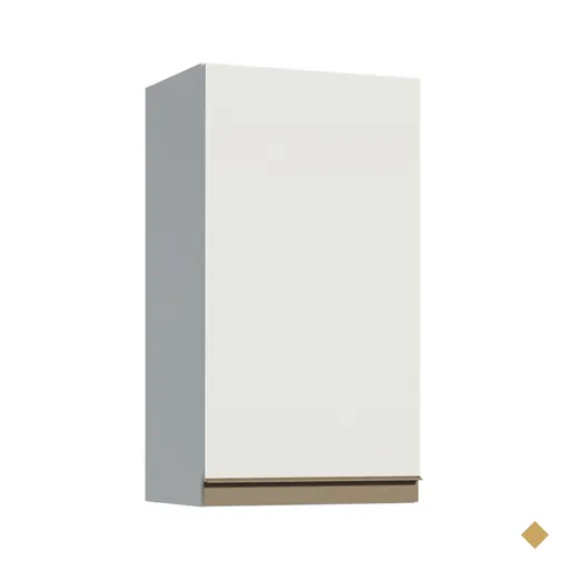 Armário de Cozinha Aéreo 35 cm 1 Porta Branco Reims Madesa