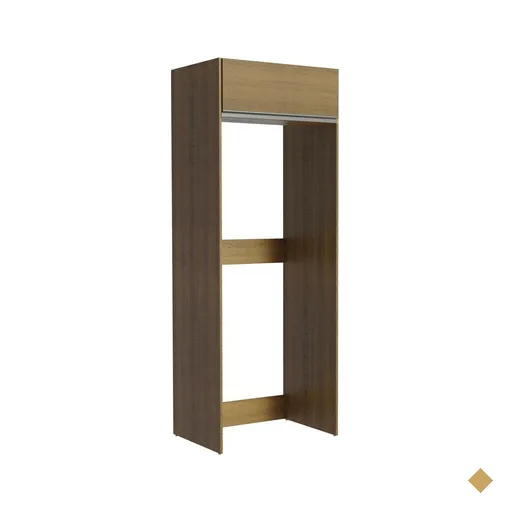 Porta Geladeira 1 Porta Basculante Rustic Glamy Madesa