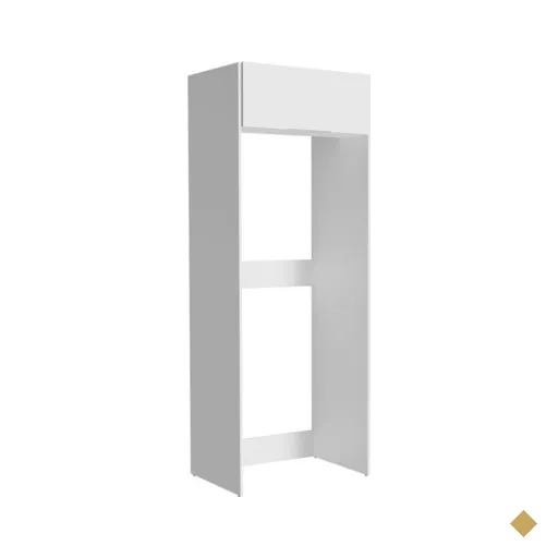 Porta Geladeira Madesa Stella 1 Porta Basculante - Branco