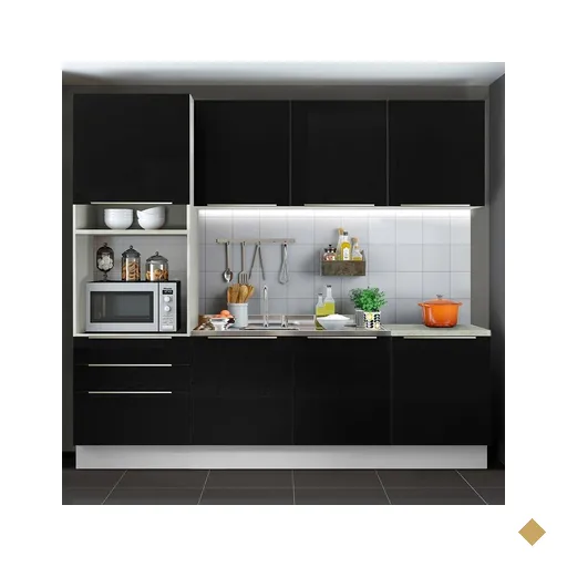 Cozinha Completa Madesa Lux com Armário e Balcão 7 Portas 3 Gavetas -…