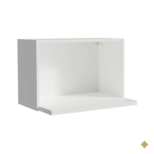 Armário De Cozinha Aéreo 100% MDF 60 cm com Nicho para Forno Branco Acordes…