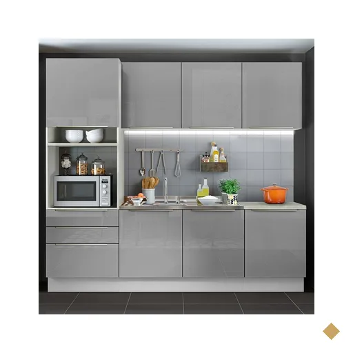 Cozinha Completa Madesa Lux com Armário e Balcão 7 Portas 3 Gavetas -…