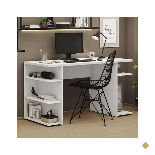 Escrivaninha Mesa para Computador Office 9409 Madesa - Branco