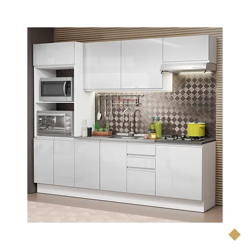 Cozinha Completa 100% MDF Madesa Acordes 250003 com Armário e Balcão -…