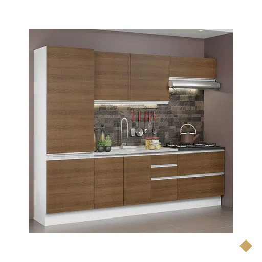 Cozinha Completa 100% MDF Madesa Acordes 260001 com Armário e Balcão -…