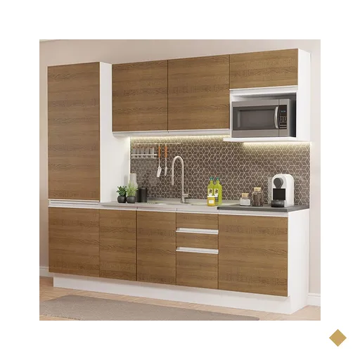 Cozinha Completa 100% MDF Madesa Acordes 240001 com Armário e Balcão -…
