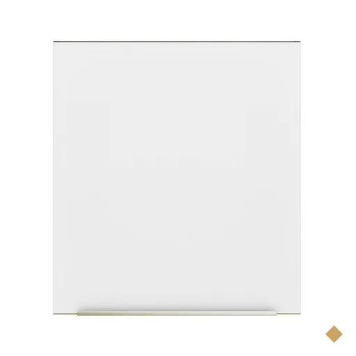 Armário Aéreo Madesa Lux 60 cm 1 Porta - Rustic/Branco Veludo