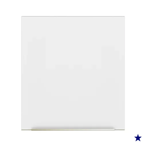 Armário Aéreo Madesa Lux 60 cm 1 Porta - Branco/Branco Veludo