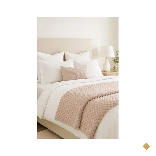 Cobertor Casal New Zurich Rose - Kacyumara
