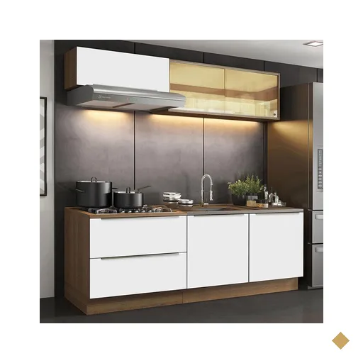 Cozinha Completa Madesa Lux com Armário e Balcão 5 Portas 2 Gavetas -…