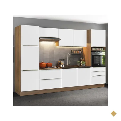 Cozinha Completa Madesa Lux com Armário e Balcão 9 Portas 5 Gavetas…