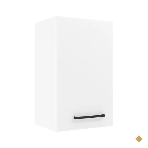 Armário de Cozinha Aéreo 40 cm 1 Porta Branco Agata Madesa